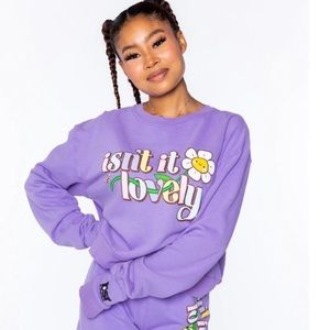 BSR Isn’t It Lovely Cropped Sweatshirt